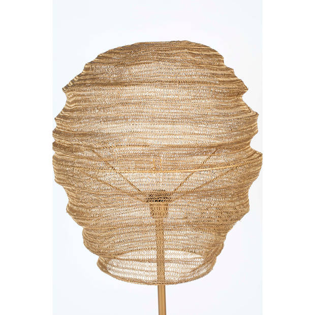 Housecraft Lena Vloerlamp/ Staande lamp Goud