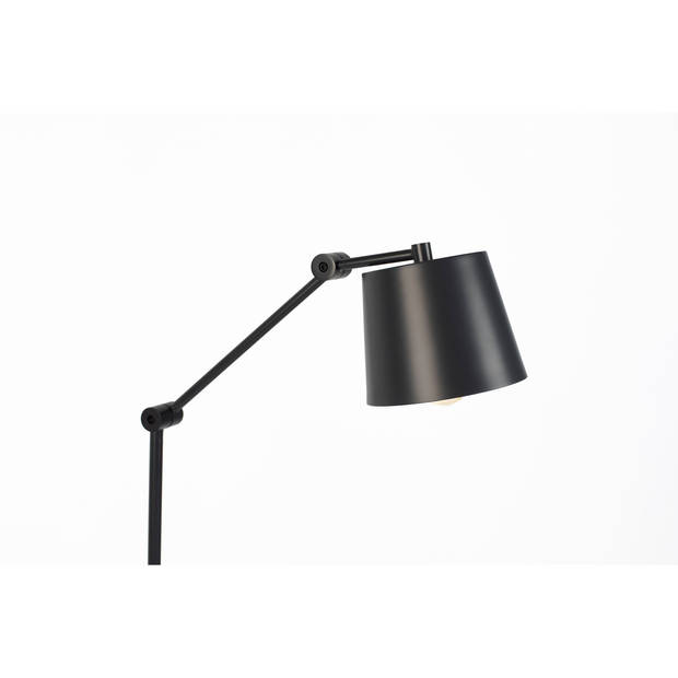 Housecraft Hajo Vloerlamp/ Staande Leeslamp Zwart