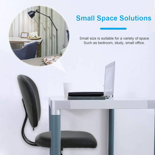 BestOffice OC-H2120-Black Bureau stoel - Ergonomisch - Home & Office Chair - Zwart