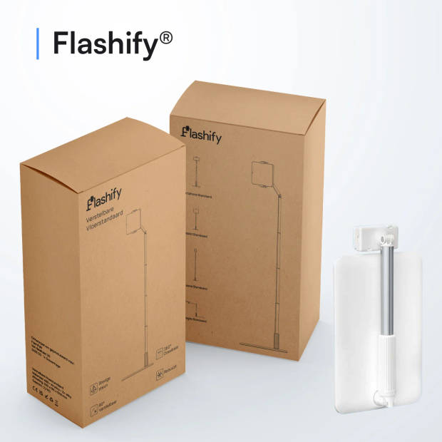 Flashify® - Telefoon statief - Smartphone - Standaard - Opvouwbaar!