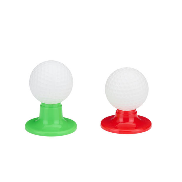 Eddy Toys Golf en Cornhole Set - Binnen- en Buitenspeelgoed - Speelgoed Werpspel en Minigolf - Kunststof - Groen