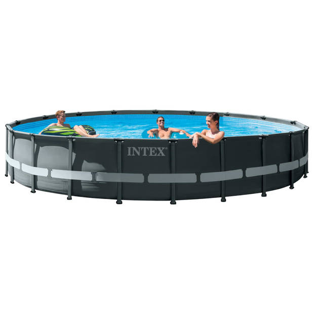 Intex - 6.1m x 1.22m ultra xtr frame pool set