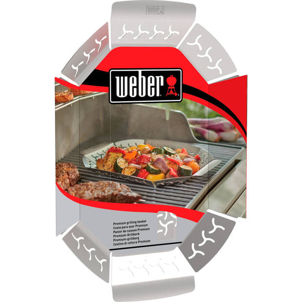 Weber - Groentekorf groot rvs