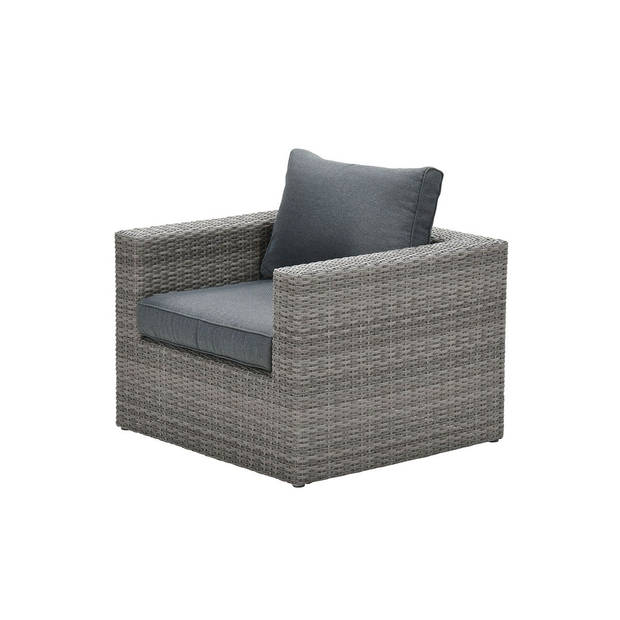 Garden Impressions Orangebird lounge fauteuil - grijs/zwart