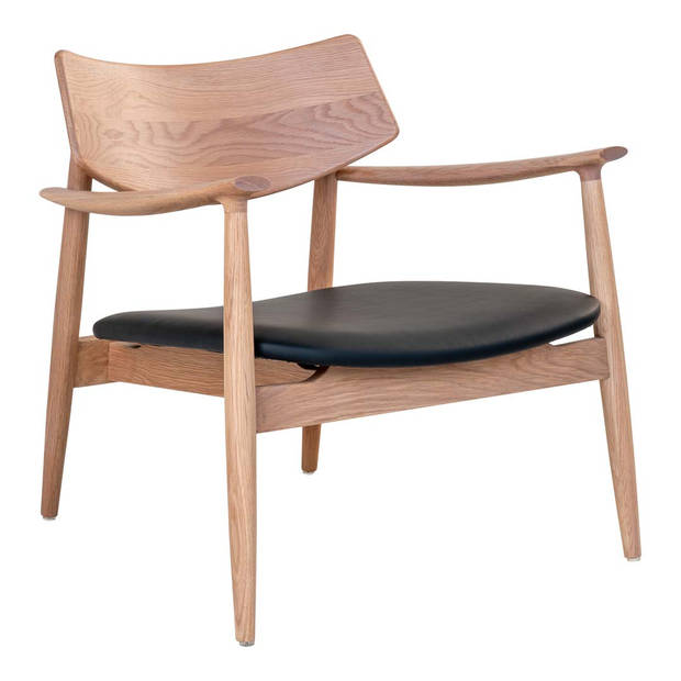 Olvera fauteuil naturel,zwart.