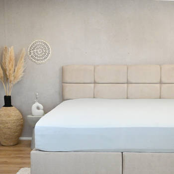 HappyBed Grijs 90x200 cm - Hoeslaken - 100% katoen