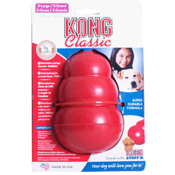Kong - Origineel rubber ex large rood