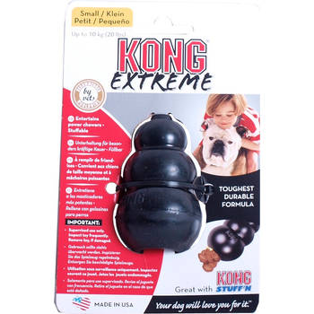 Kong - Origineel rubber small zwart