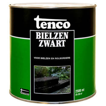 tenco - Bielzen zwart 2,5l verf/beits