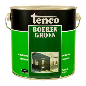 tenco - Boerengroen 2,5l verf/beits