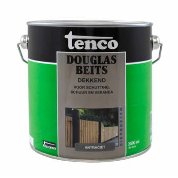 tenco - Douglas beits dekkend antraciet 2,5l verf/beits
