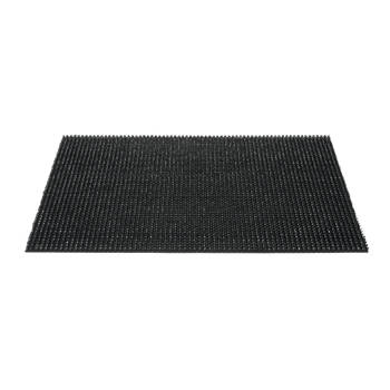 Hamat - deurmat queens grasmat zwart 40x60cm