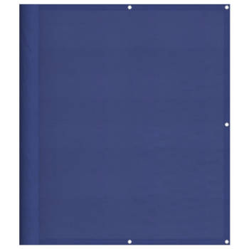 vidaXL Balkonscherm 120x1000 cm 100% oxford polyester blauw