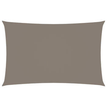 vidaXL Zonnescherm rechthoekig 2x5 m oxford stof taupe