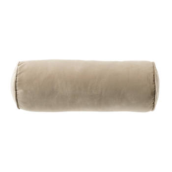 Dutch Decor - FALCO - Rolkussen 18x50 cm - Pumice Stone - beige