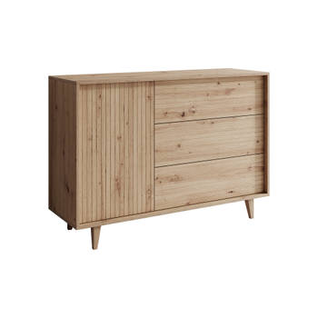 Meubella Dressoir Fuzeta - Eiken - 120 cm