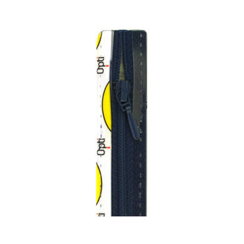 Opti 4800 S40 spiraalrits 4mm niet deelbaar 40 cm met druppeltrekker midnight blauw