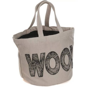 Hobby Gift bucket bag "WOOL'logo