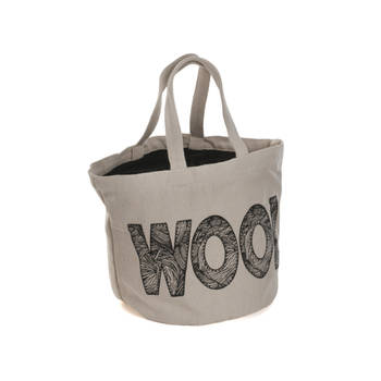 Hobby Gift bucket bag "WOOL'logo