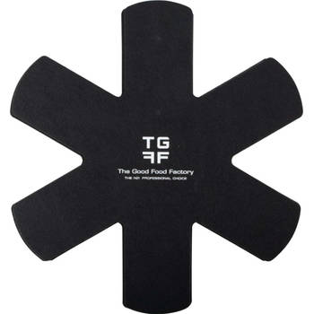 Papillon - Pannenbeschermer met TGFF Logo Set van 3 Stuks - Polyester - Grijs