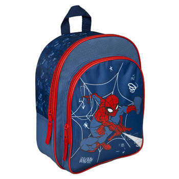 Undercover - Spider-Man Rugzak met Voorvak - Polyester - Multicolor