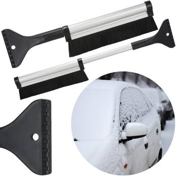 IJskrabber - 2 in 1 - Telescoopsteel - Sneeuwborstel - Ruitenkrabber - Auto - Accessoires - Winter