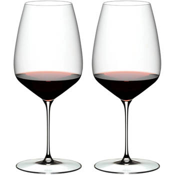 Riedel Rode Wijnglazen Veloce - Cabernet Sauvignon / Merlot - 2 stuks