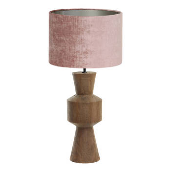 Light and Living tafellamp - roze - - SS106414