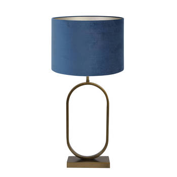 Light and Living tafellamp - blauw - - SS103721