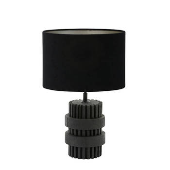 Light and Living tafellamp - zwart - - SS102125