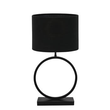 Light and Living tafellamp - zwart - - SS104820