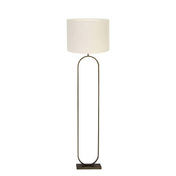 Light and Living vloerlamp - wit - - SS10068