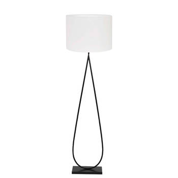 Light and Living vloerlamp - wit - - SS10097