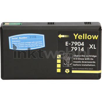 Huismerk Epson 79XL geel cartridge