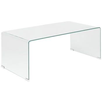 Beliani KENDALL - Salontafel-Transparant-Veiligheidsglas