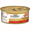 Gourmet - Gold mousse met rund 85g kattenvoer