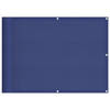 vidaXL Balkonscherm 75x700 cm 100% oxford polyester blauw
