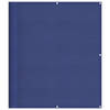 vidaXL Balkonscherm 120x1000 cm 100% oxford polyester blauw