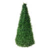 Clayre & Eef Kerstdecoratie Kerstboom Ø 21x50 cm Groen Kunststof Groen