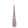 Clayre & Eef Decoratie Hanger Kabouter 48 cm Roze Synthetisch Roze