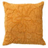 Dutch Decor - FLORA - Kussenhoes 45x45 cm - Golden Glow - geel