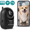 BS Producten Beveiligingscamera - Huisdiercamera - WiFi - Full HD - Beweeg en geluidsdetectie-Zwart