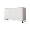 Meubella Dressoir Delgado - Wit - 150 cm