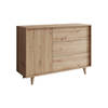 Meubella Dressoir Fuzeta - Eiken - 120 cm