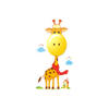 Max Kids - 3D muurlamp met touch functie - Giraffe