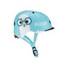 Globber Elite Lights helm lichtblauw maat 48-53 cm