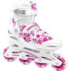 Roces Compy 8.0 inlineskates softboot meisjes wit/roze maat 34-37