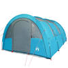 vidaXL Tunneltent 4-persoons waterdicht blauw