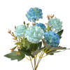 Clayre & Eef Kunstbloem 28 cm Blauw Kunststof Blauw