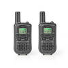 Nedis Walkie talkie Set - WLTK0500BK - Zwart